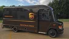 10 REEVs have entered UPS’s delivery fleet in Tamworth and an additional 5 in Southampton. Image: UPS